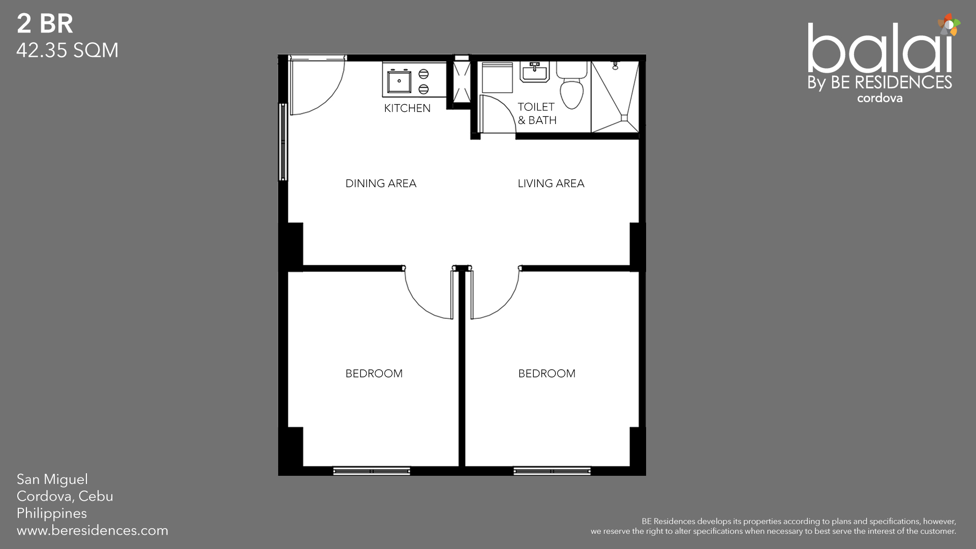2 BR Layout